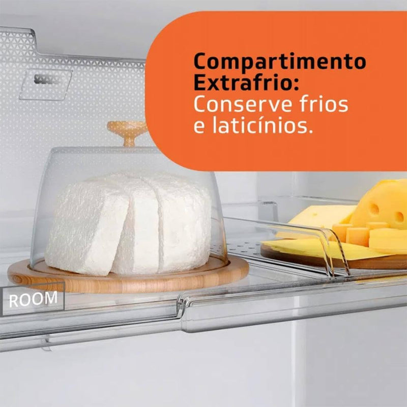 Geladeira Brastemp Frost Free Duplex 375L Branco - com Compartimento Extrafrio Fresh Zone BRM44HB